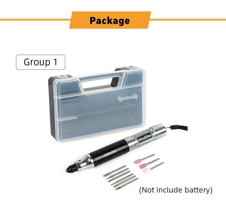 1 Set Cordless Drill Bit Tool Dremel Mini Drill New Mini Electric Drill Power Tools Engraver Electric Pen Diy Cutting