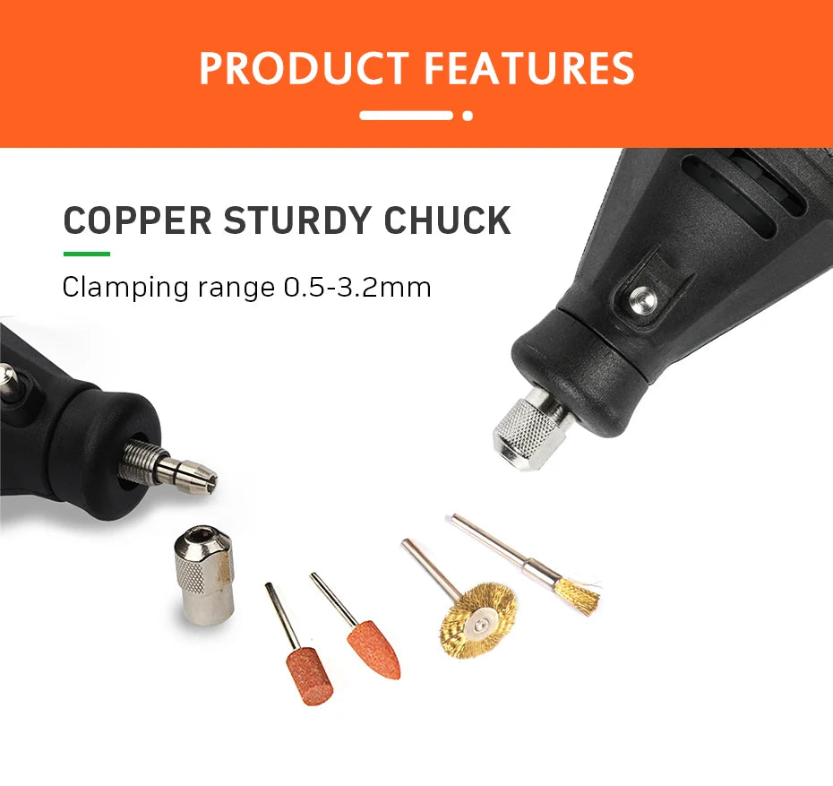 220V Mini Electric Drill Engraver Electric Drilling Machine For Rotary Tools Mini Dremel Tool With Power Tools Accessories