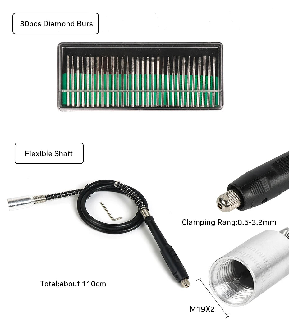 220V Mini Electric Drill Engraver Electric Drilling Machine For Rotary Tools Mini Dremel Tool With Power Tools Accessories
