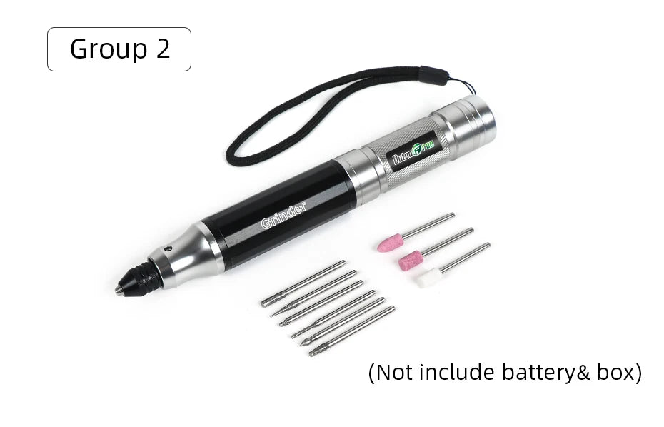 1 Set Cordless Drill Bit Tool Dremel Mini Drill New Mini Electric Drill Power Tools Engraver Electric Pen Diy Cutting