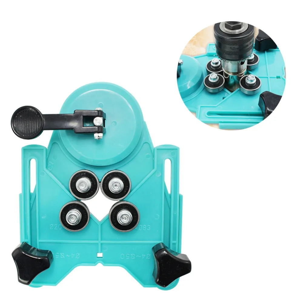 Ceramic Tile Glass Locator Diamond Opening Positioning Guide Drill Bit Guide Hole Clamping Range Construction Tools Drill Guide