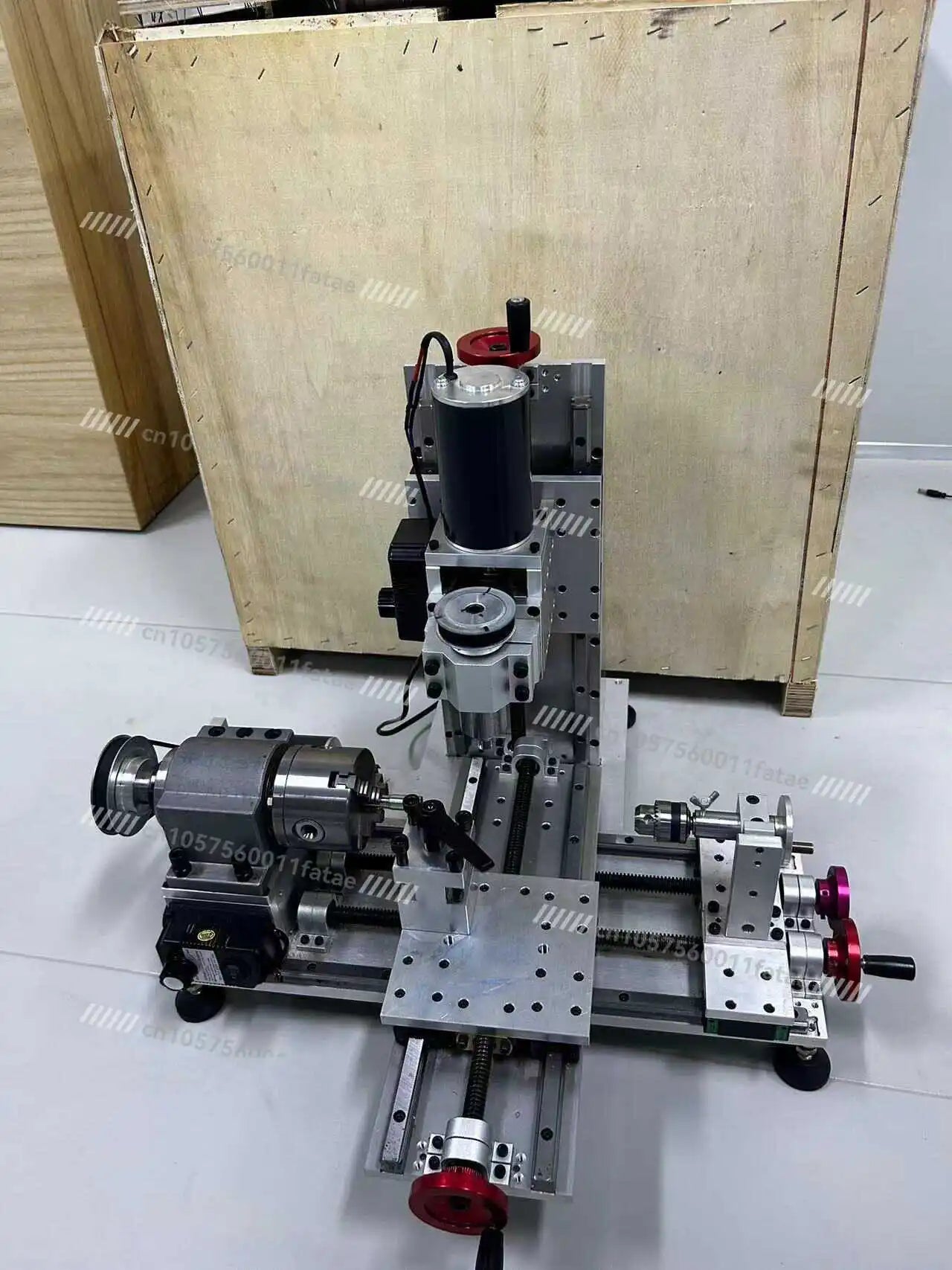 DIY Turning, Milling and Drilling Machine, Household Type Lathe, Milling Machine Drilling