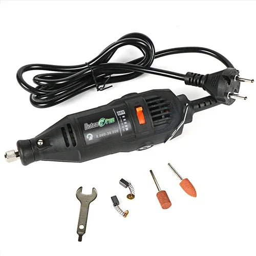 130W Power Tools Electric Mini Drill Die Grinder Engraver Polisher with Rotary Tools Set Kit Variable Speed Dremel Engraving Pen