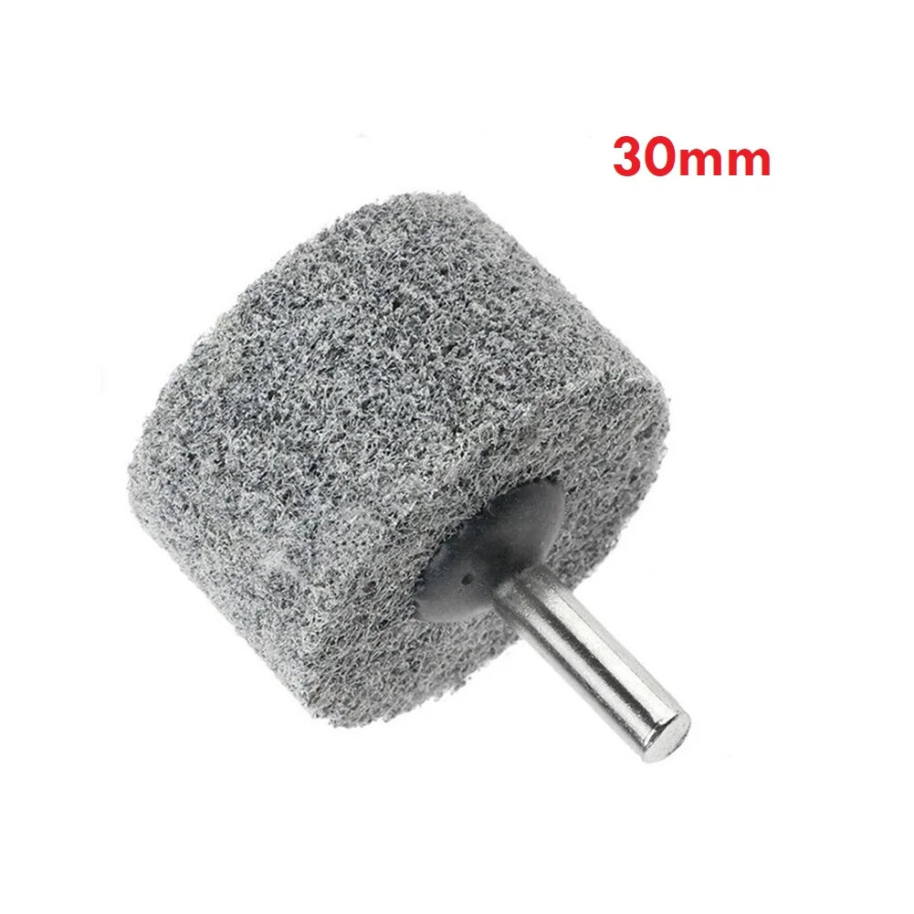 Grinding Polishing Head Electric Drill Bit Wheel 1/4inch Shank 20/25/30/40/50mm For Dremel Rotary Accessories Power Wood Tools