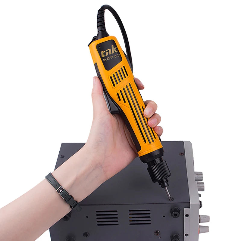 New Industrial Electric Screwdriver Adjustable Torque Electrical Powerful Impact Hand Drill Multifunctional Tools Drill Driver