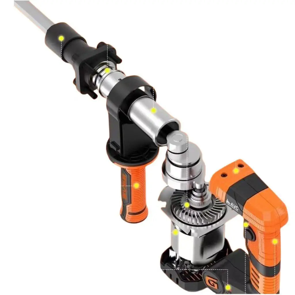 Drilling Machines Electric Pickaxe/industrial Grade Plug-in Model/high-power Multifunctional Heavy-duty Concrete Electric Hammer