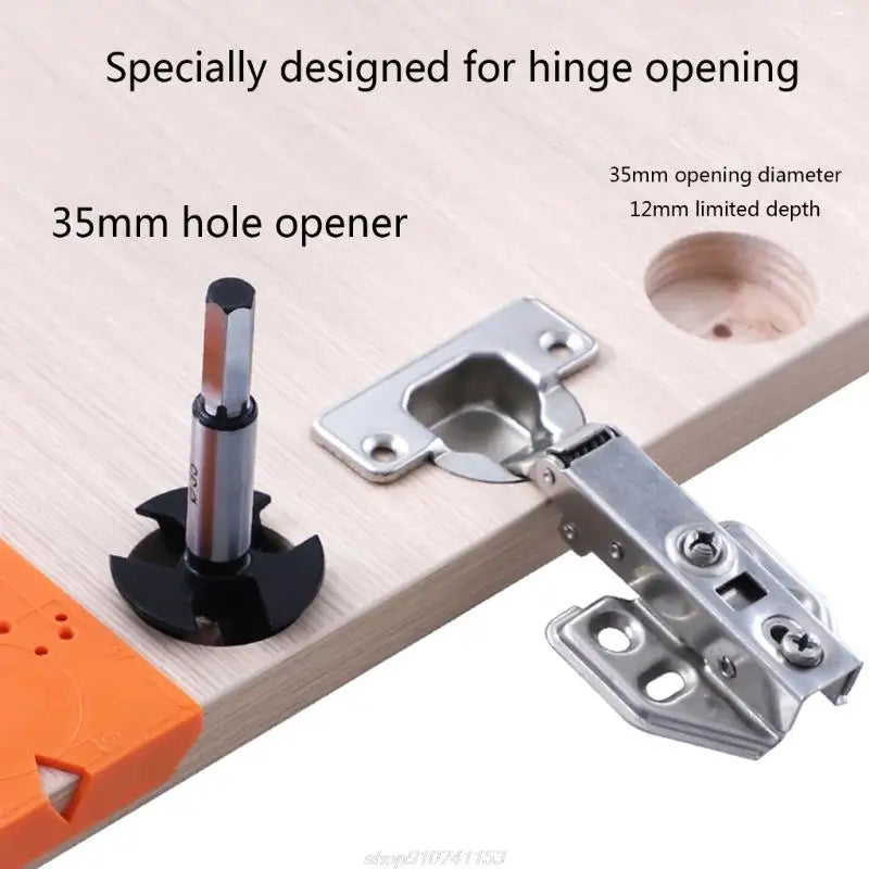 Woodworking Tools Forstner Drill Bit Hole Cutter Milling Opener 35mm Hinge Cutter Tools 12mm Depth S29 22 Dropship