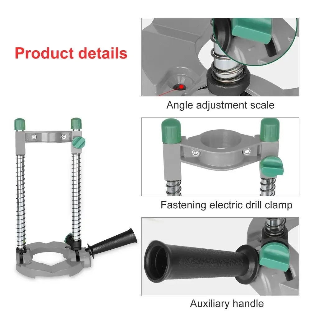 Power tools electric drill stand multifunctional aluminum mini mobile drill stand DIY hand tools for woodworking drilling