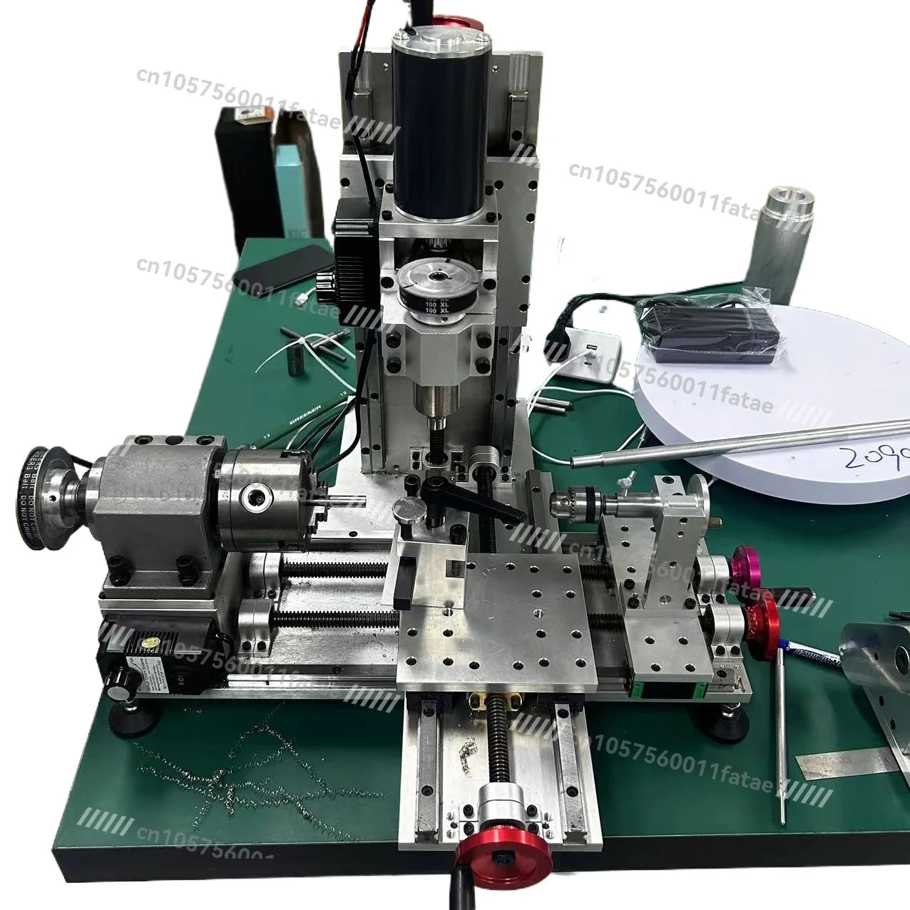 DIY Turning, Milling and Drilling Machine, Household Type Lathe, Milling Machine Drilling