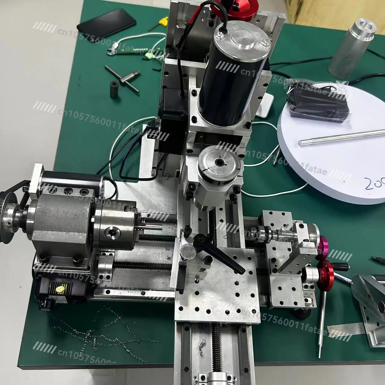DIY Turning, Milling and Drilling Machine, Household Type Lathe, Milling Machine Drilling