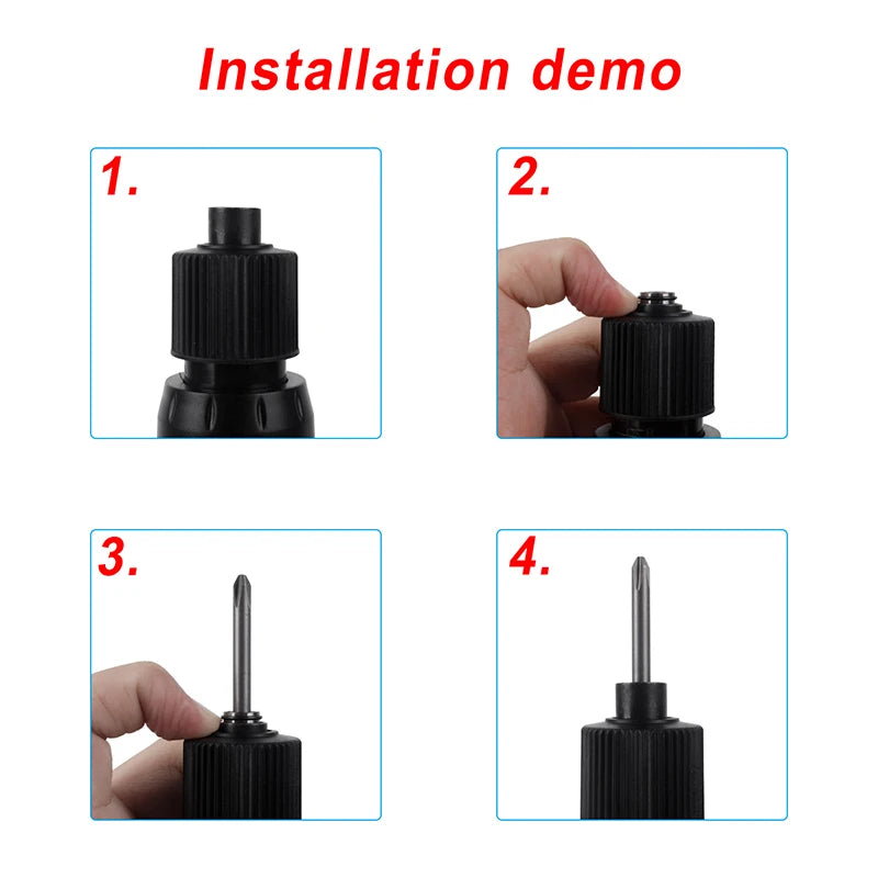 New Industrial Electric Screwdriver Adjustable Torque Electrical Powerful Impact Hand Drill Multifunctional Tools Drill Driver