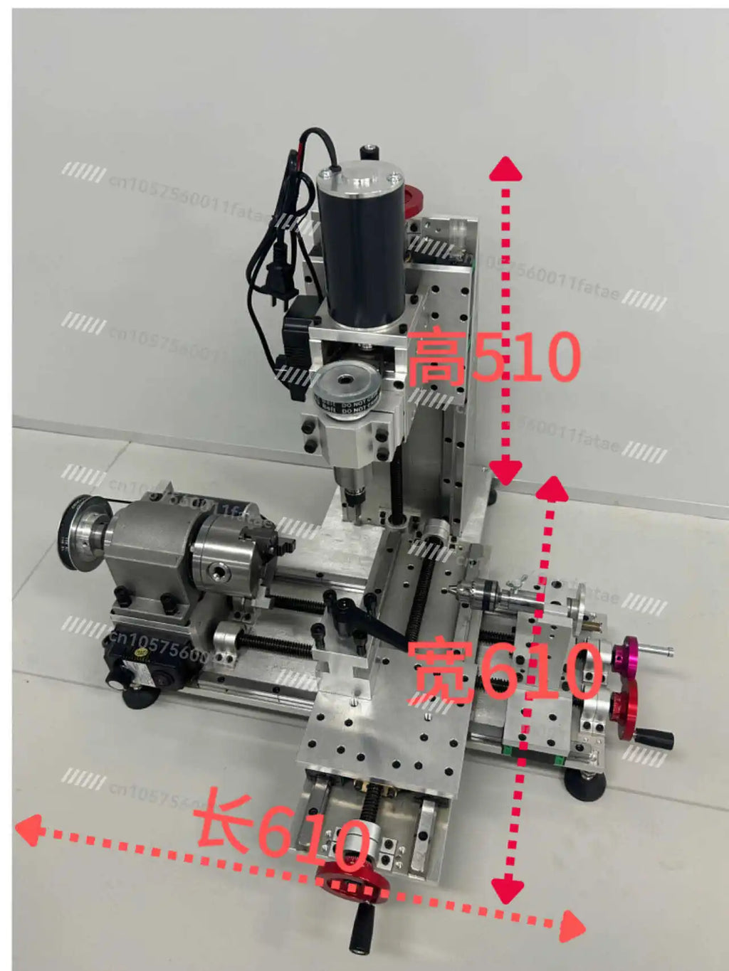 DIY Turning, Milling and Drilling Machine, Household Type Lathe, Milling Machine Drilling