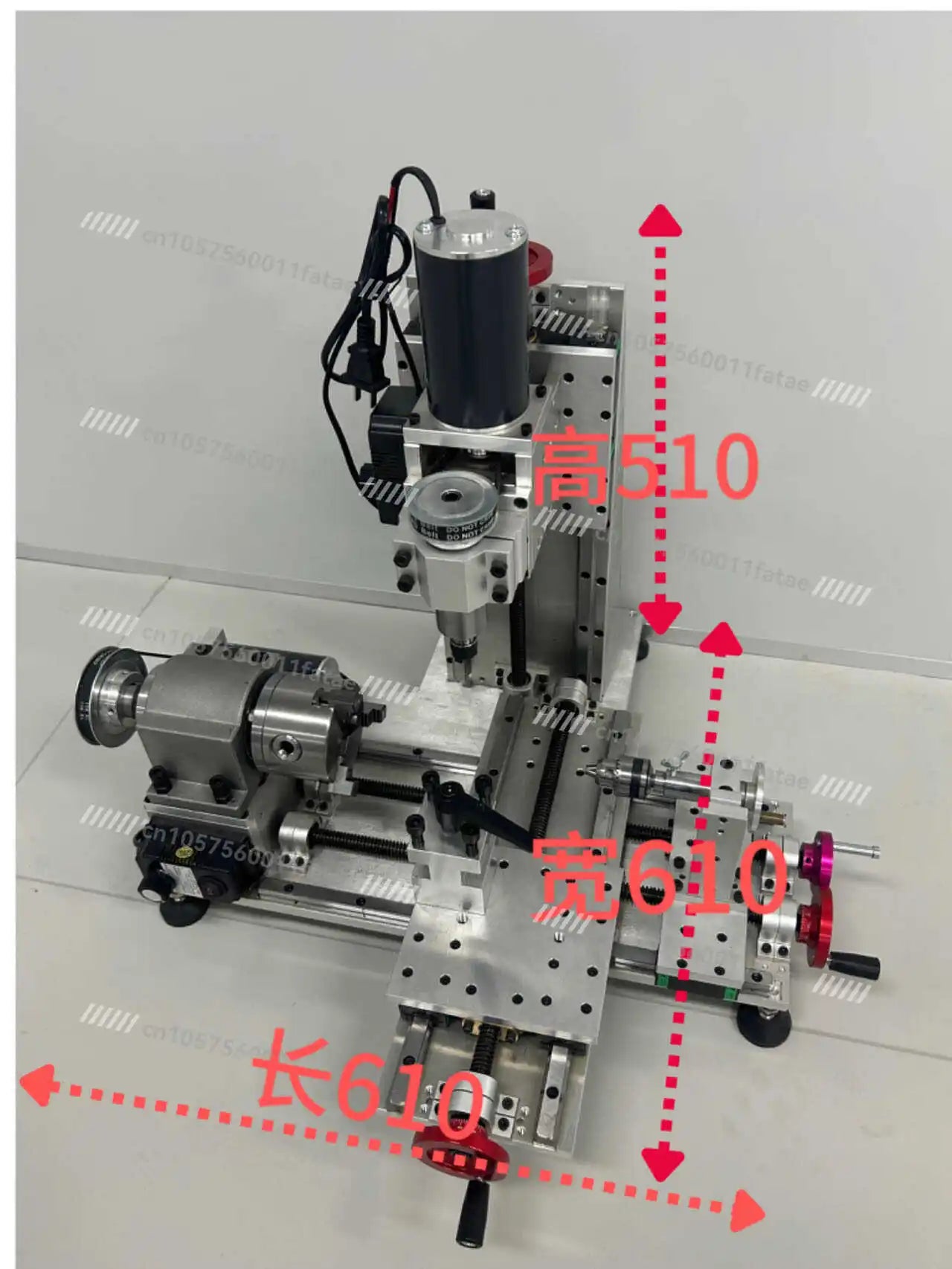 DIY Turning, Milling and Drilling Machine, Household Type Lathe, Milling Machine Drilling
