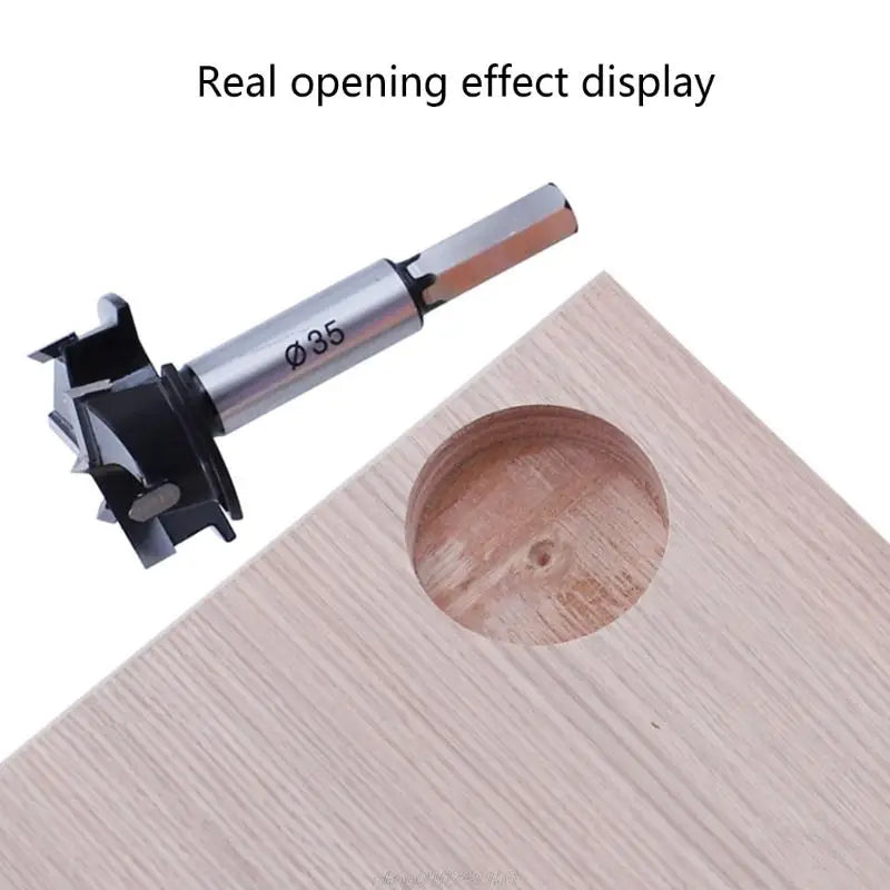 Woodworking Tools Forstner Drill Bit Hole Cutter Milling Opener 35mm Hinge Cutter Tools 12mm Depth S29 22 Dropship