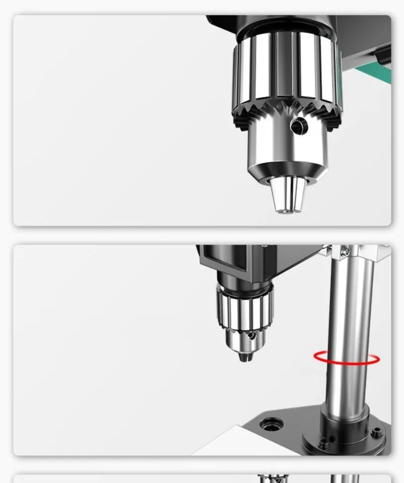 Table Type Drill Machine Small Household Multi-functional 220V High-power High Precision Industrial-grade Drilling Machine