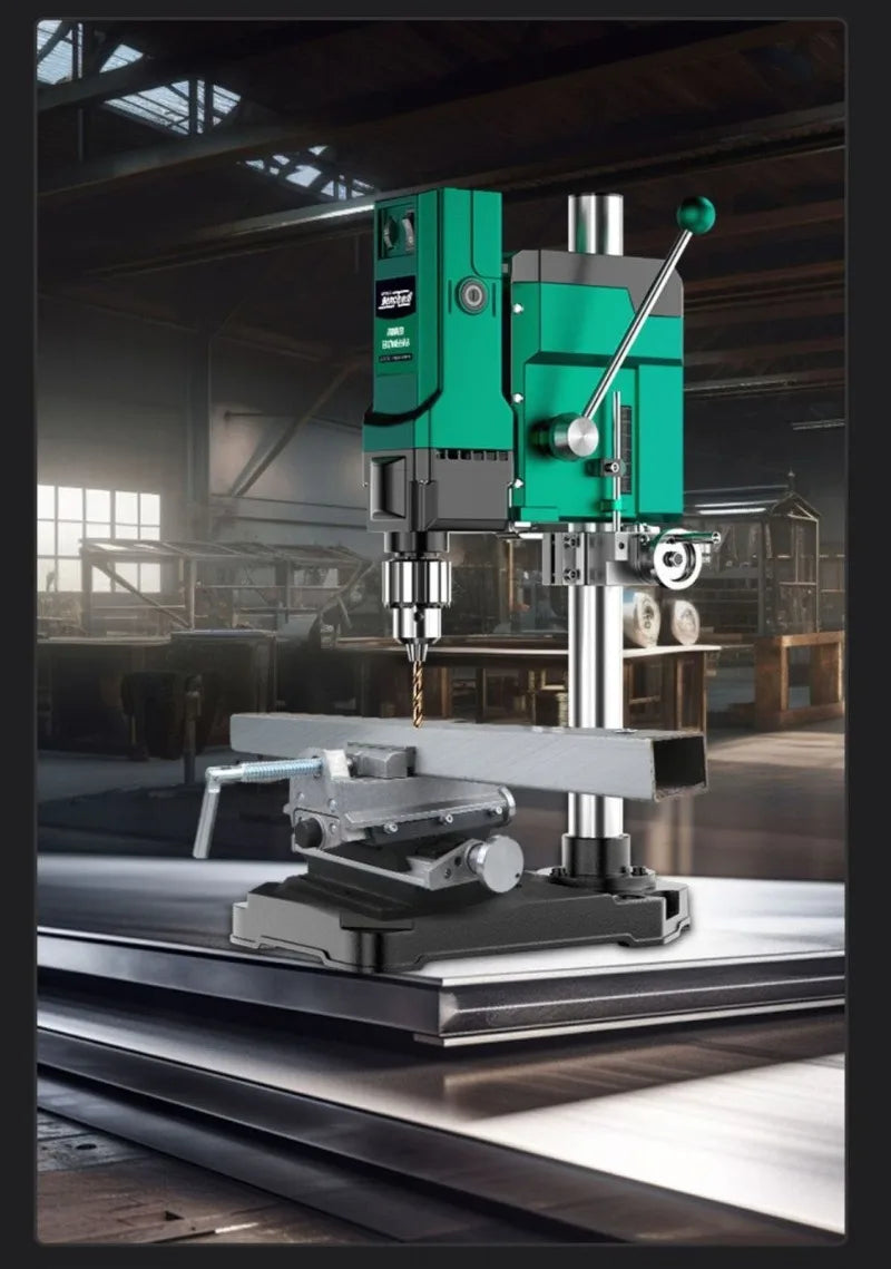 Table Type Drill Machine Small Household Multi-functional 220V High-power High Precision Industrial-grade Drilling Machine