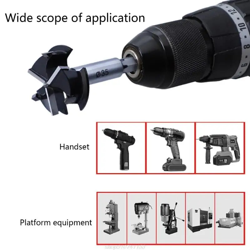Woodworking Tools Forstner Drill Bit Hole Cutter Milling Opener 35mm Hinge Cutter Tools 12mm Depth S29 22 Dropship