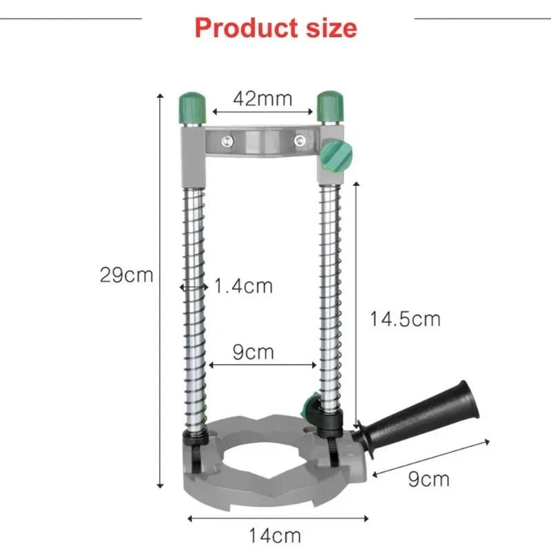 Power tools electric drill stand multifunctional aluminum mini mobile drill stand DIY hand tools for woodworking drilling