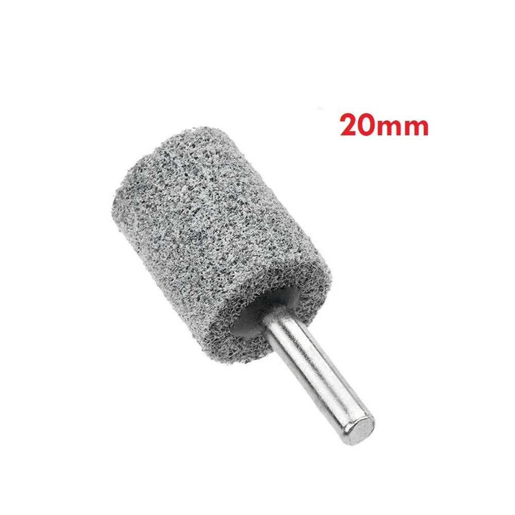 Grinding Polishing Head Electric Drill Bit Wheel 1/4inch Shank 20/25/30/40/50mm For Dremel Rotary Accessories Power Wood Tools